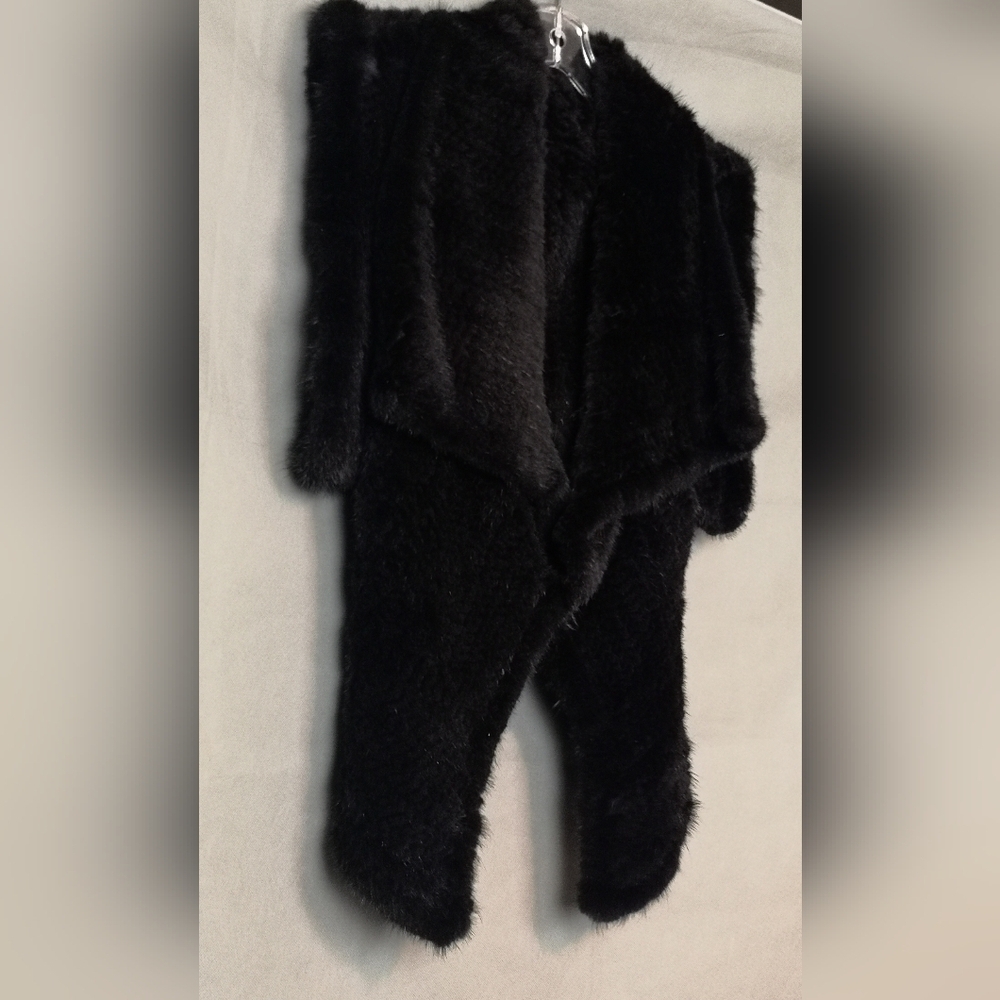 Vintage Luxury Knit Fur Mink Waistcoat Vest - Picture 10 of 11